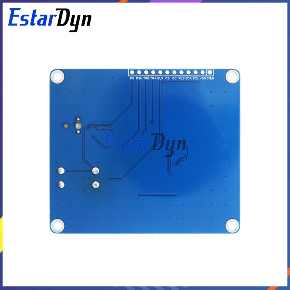 شاشة TFT LCD مقاس 2.0 بوصة مع جهاز تشفير دوار EC11، واجهة IIC SPI لمشاريع Arduino ESP32 Raspberry Pi DIY