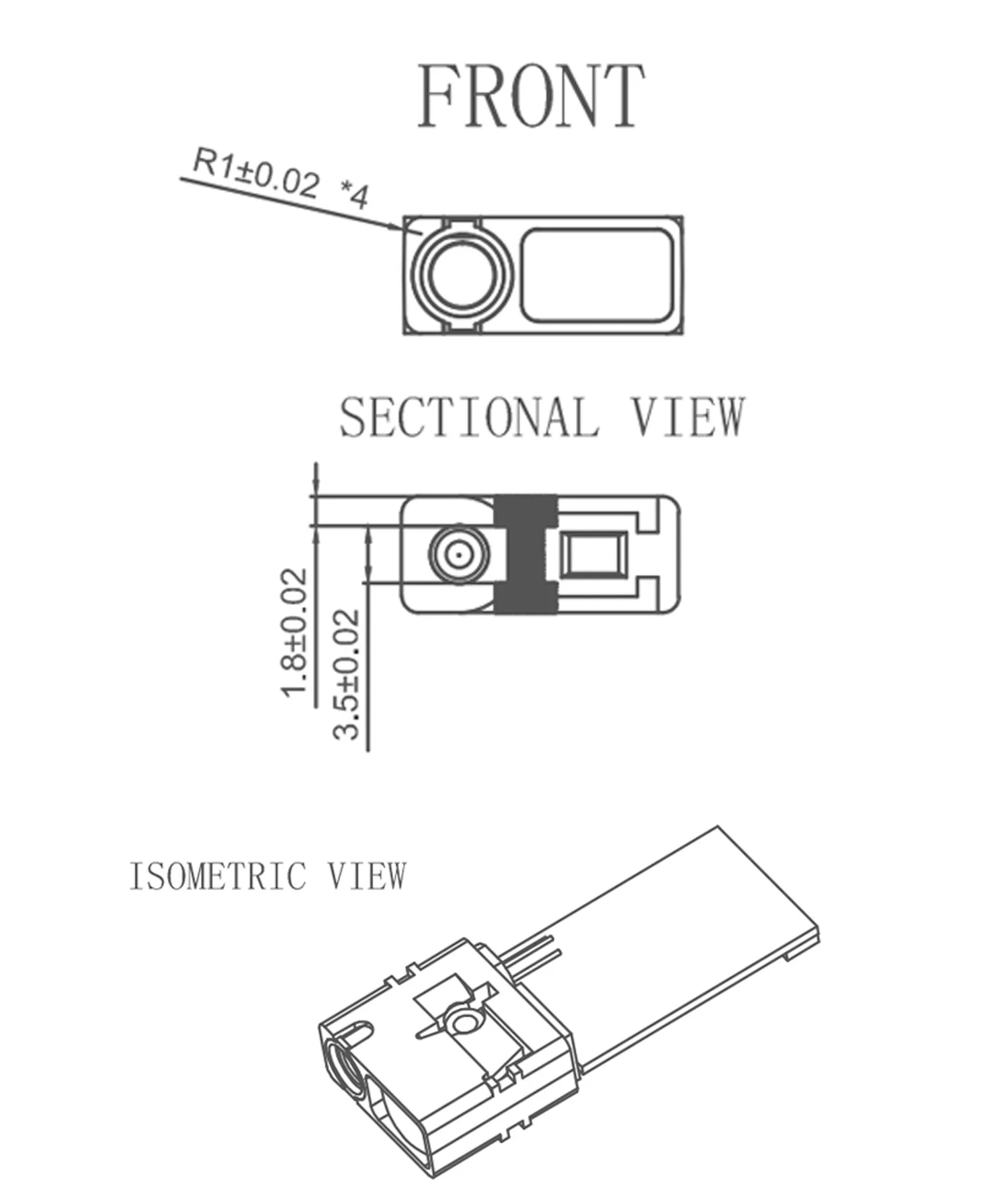 Hochpräzises Laser-Entfernungsmessmodul, Fabrik-Infrarot-Entfernungsmodul, Sensormodul, 60 Reis – Detail 8