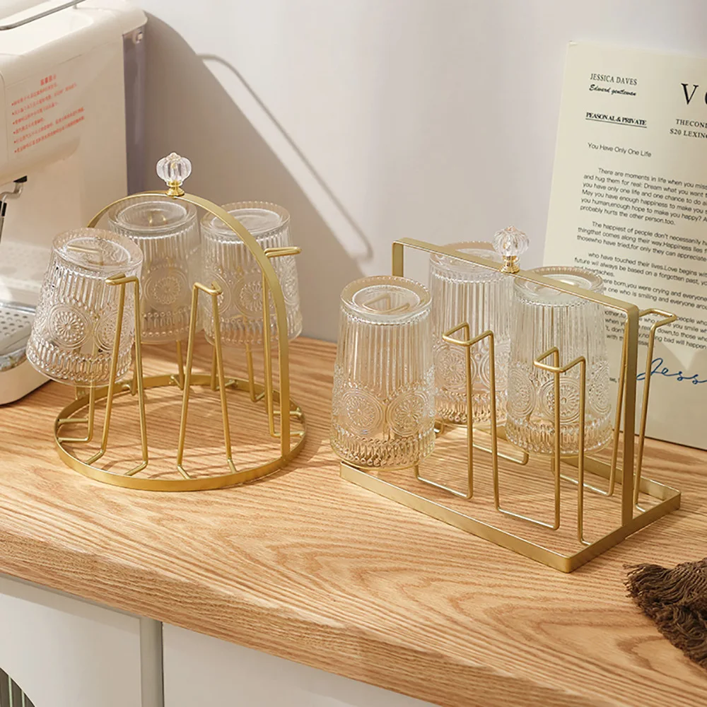 

Стеклянная сушилка для чашек, экономящая пространство, кружки, спортивный органайзер для сушки бутылок для кухни, столешницы, бара, дома, кухни