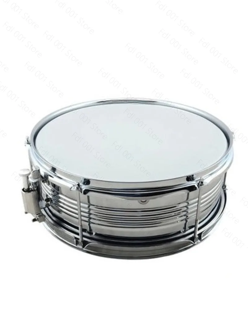 13-inch-snare-drum-metal-shell-marching-band-drum-with-carrier-strap-jbs1051