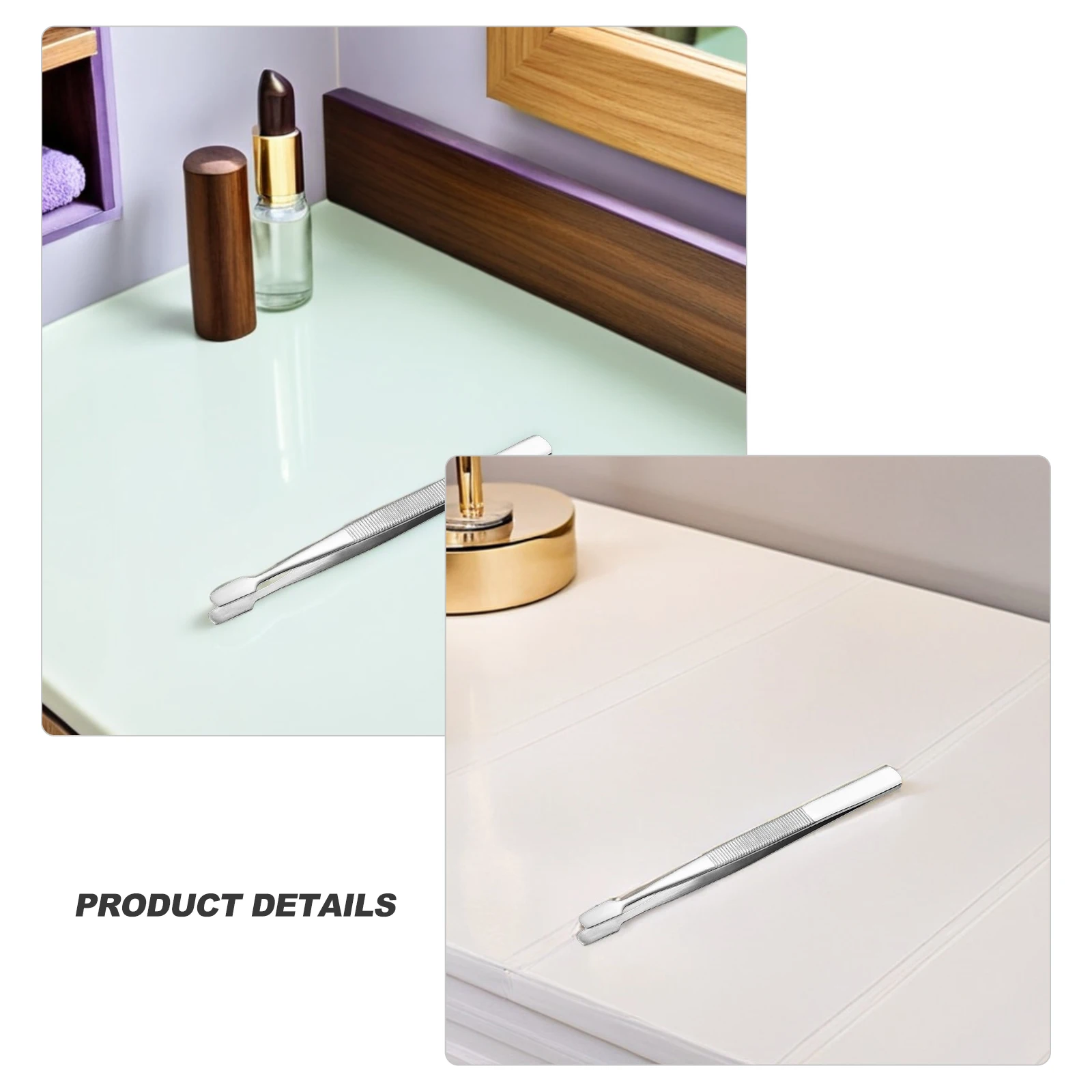 Pinzas para pestañas postizas, punta de precisión de acero inoxidable para extensiones de pestañas, fabricación de joyas, reparación electrónica, Hobby artesanal, 10 Uds.