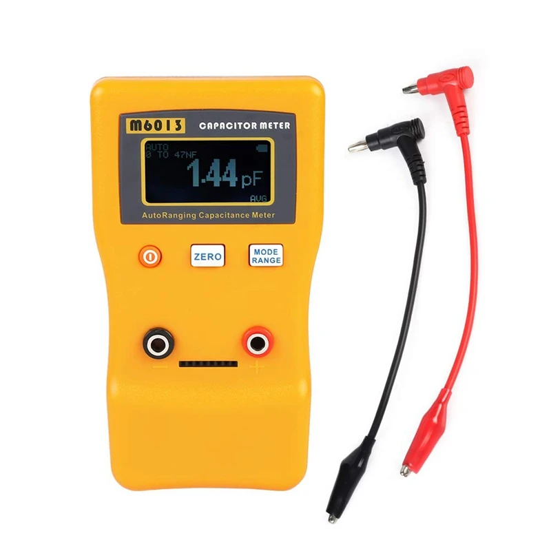 M6013 High Precision Capacitor Meter Professional Measuring Capacitance Resistance Circuit Tester Measurement Tools