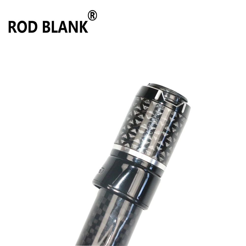 Rod Blank 1 Set Spinning Casting Carbon Fiber Reel Seat Fishing Rod Building Component Rod DIY Repair Accessory