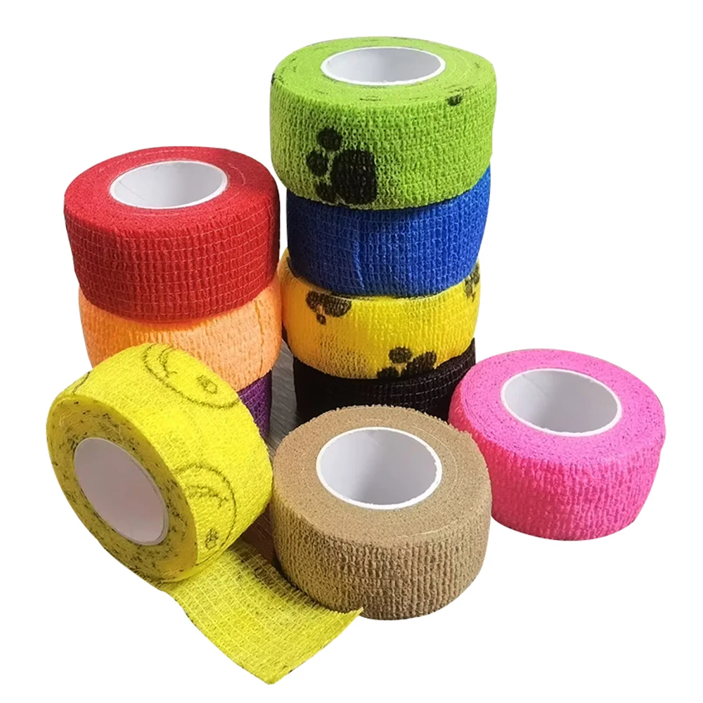 10Pcs Finger Bandage Self-adhesive Tape Student Writing Finger Guard Cartoon Anti-wear Anti-cocoon Stationery Finger Guard