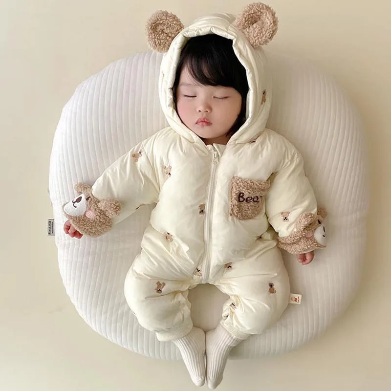 Adorável Anime Onesie para bebês, pijamas macios e quentes, macacão inverno pijamas, festa de Halloween, Onesie, roupa para meninos e meninas, 0-3