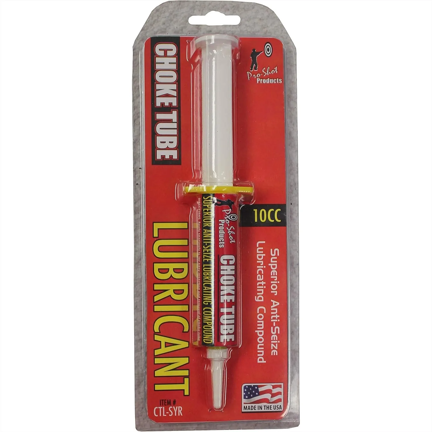 

10cc Syringe Choke Tube & Suppressor Thread Lube Anti-Seize Gun Cleaning Grease Heat Resistant for Shotguns Gunsmithing Tools