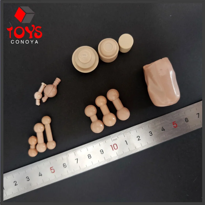 

1/6 Scale Action Figure Neck/Foot/Head Connector Joint Body Accessory Fit For 12" Male Female Soldier Action Figure Body Doll