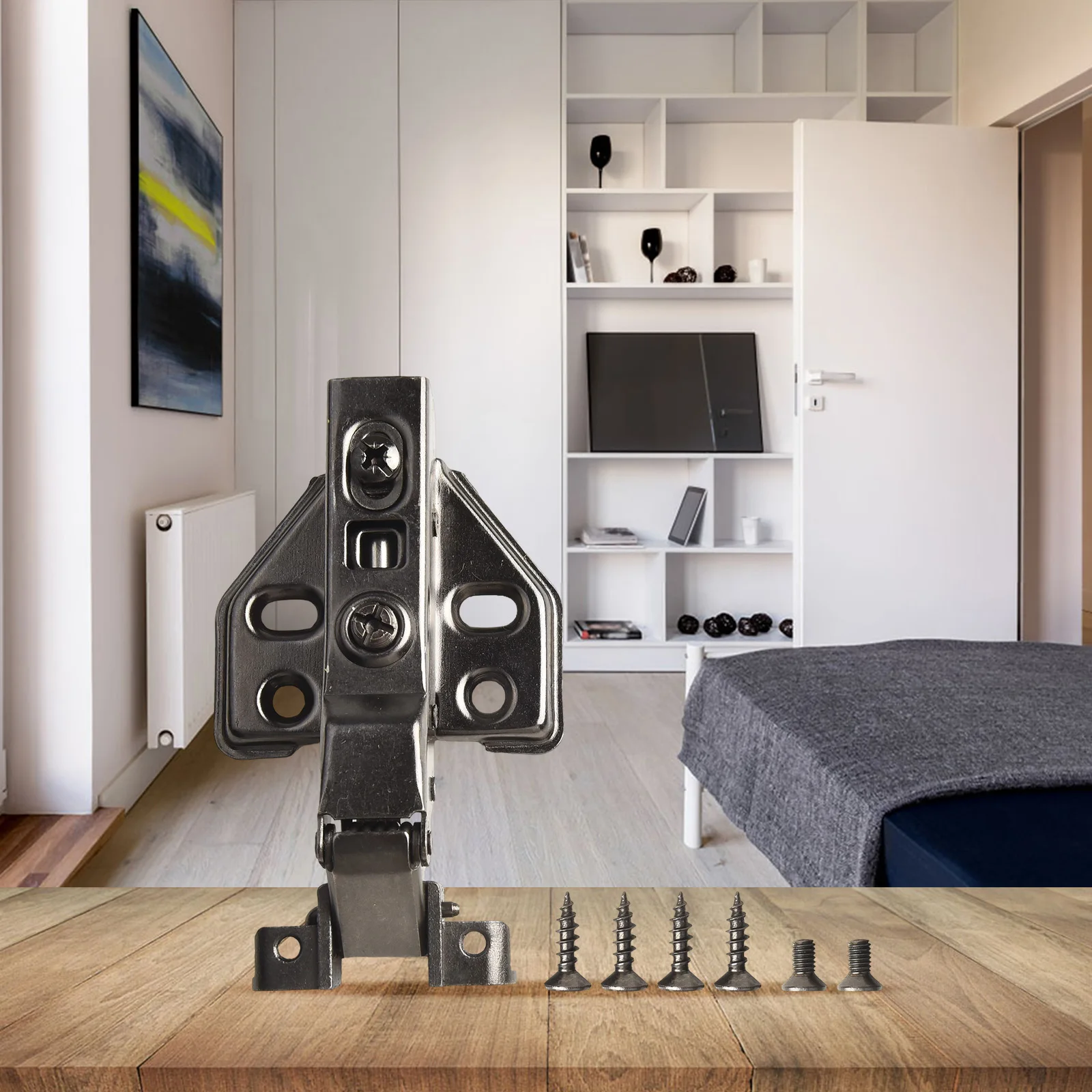 Black Aluminum Frame Hinge Hinge Oil Cylinder Reinforced Stability Construction Black Aluminum Frame Hinge Hinge