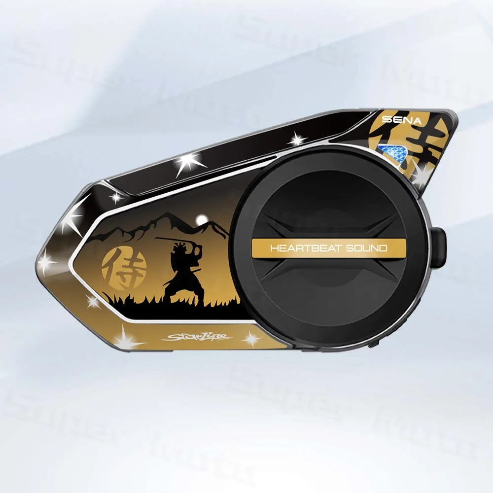 Für SENA 50S Sena 50s Motorrad Helm Bluetooth Headset Schutz Aufkleber Kreative Bluetooth Headset Aufkleber Wasserdicht