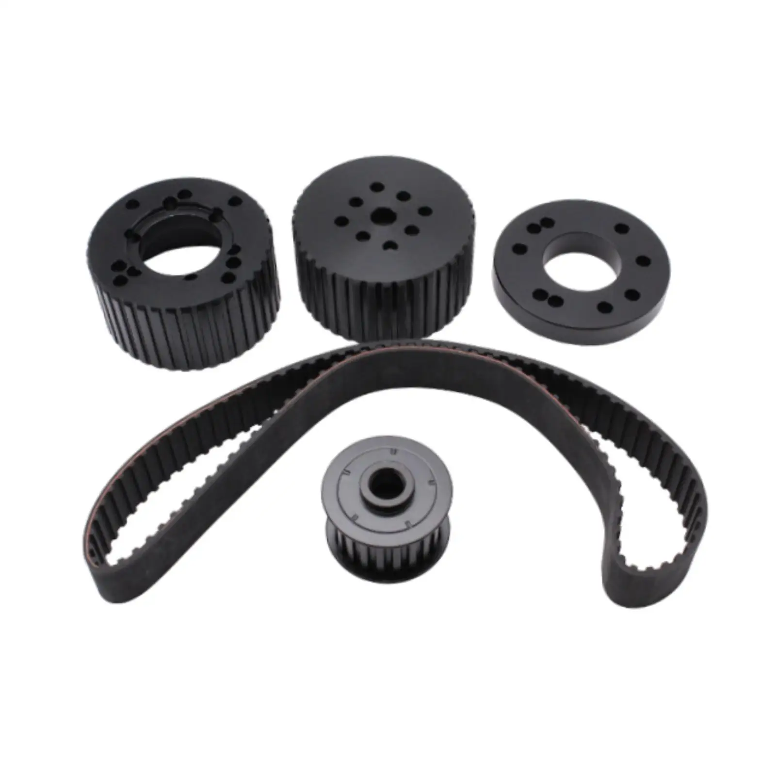 Belt Drive and Pulley Kit High Performance Easy to Use Convenient Practical Parts Replace for Mopar Small Block 318 340 360