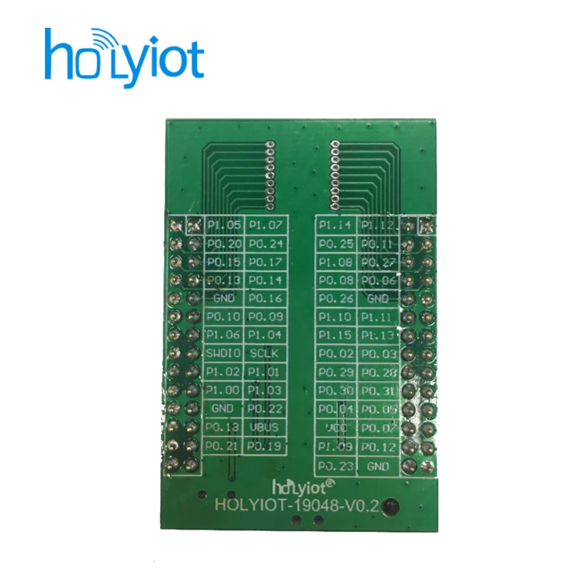 Imagem -02 - Holyiot Kit de Desenvolvimento Multiprotocolo Módulos de Automação Bluetooth Ble Ant Nfc Nfc Nrf52840 dk 2.4g