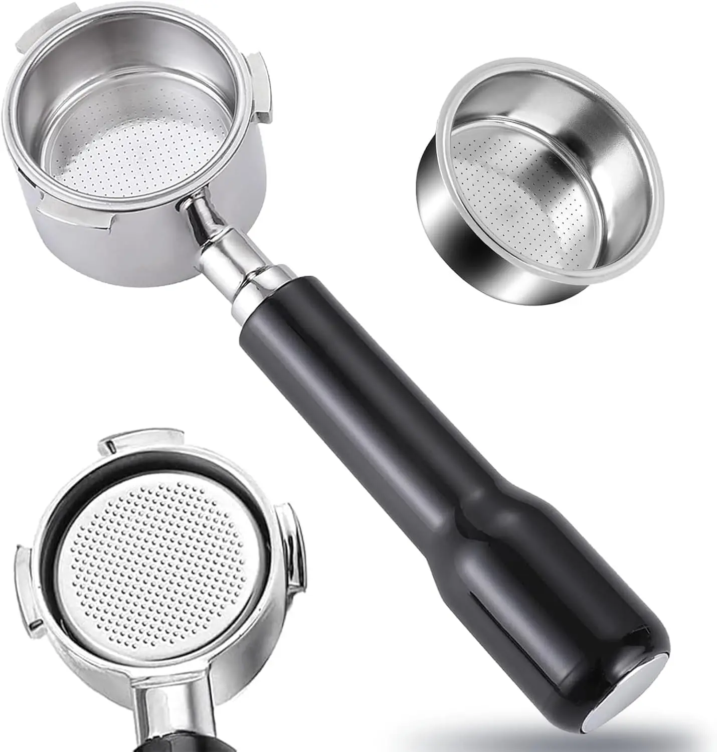 

54mm Bottomless Portafilter 3 Ears for Breville Barista Express & More