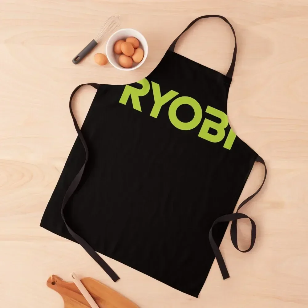 Ryobi Tools Apron Funny Kitchen accessories man chef uniform kitchen and home Apron