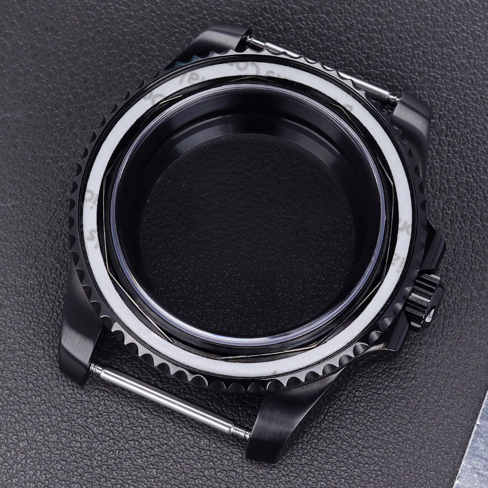 

40mm High Quality Diver Watch Case Sapphire Glass for NH34 NH35 NH36 Miyota8215 ETA2824 Movt 28.5mmDial Submariner GMT Accessory