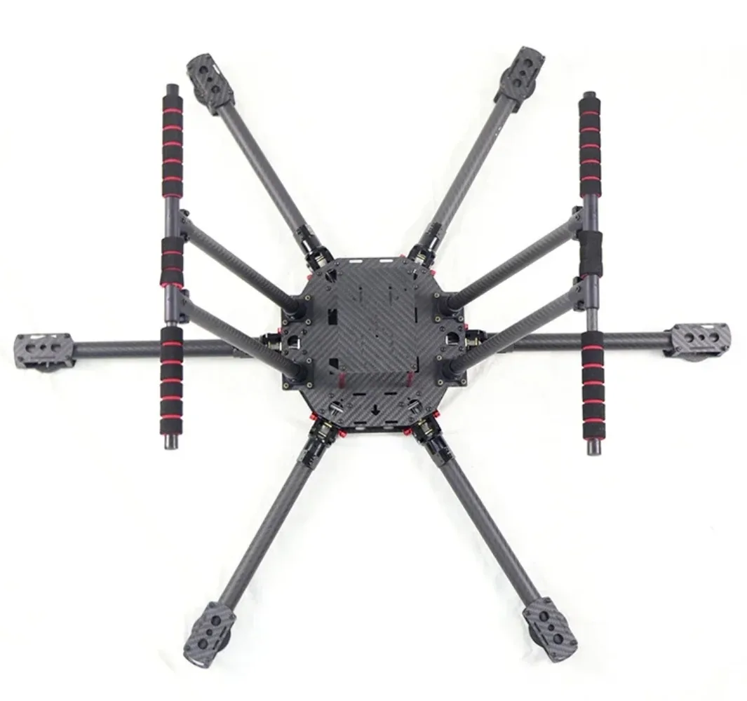 ZD700  700mm Ordinary and Upgrade Six-Axis Carbon Fiber Umbrella Folding  Hexacopter Frame Kit with Landing Gear