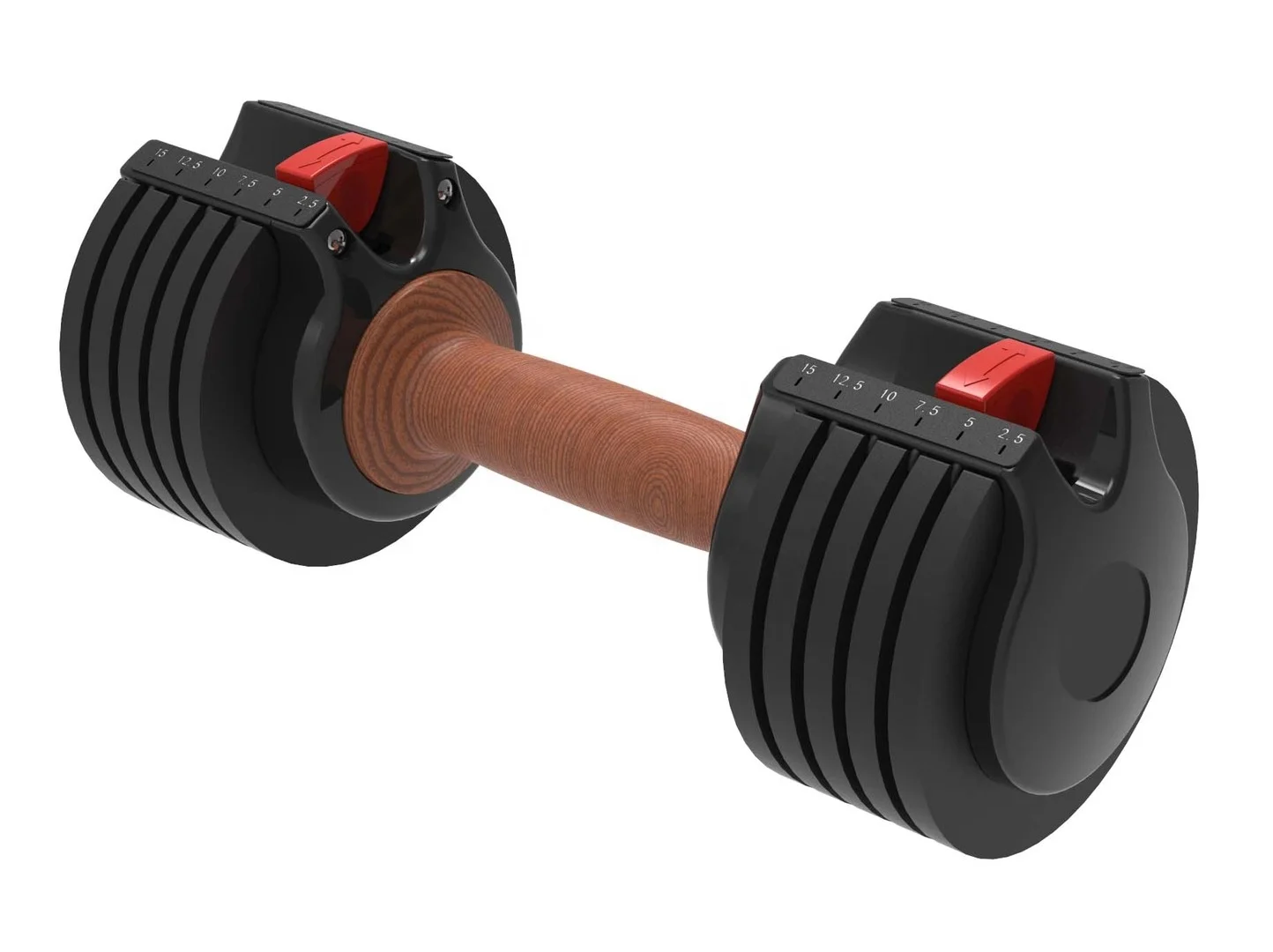 Juego de Mancuernas de Alta Calidad de 30 LB, Juego de Mancuernas y Barra, Juego de Mancuernas Ajustables de 50 kg en Venta