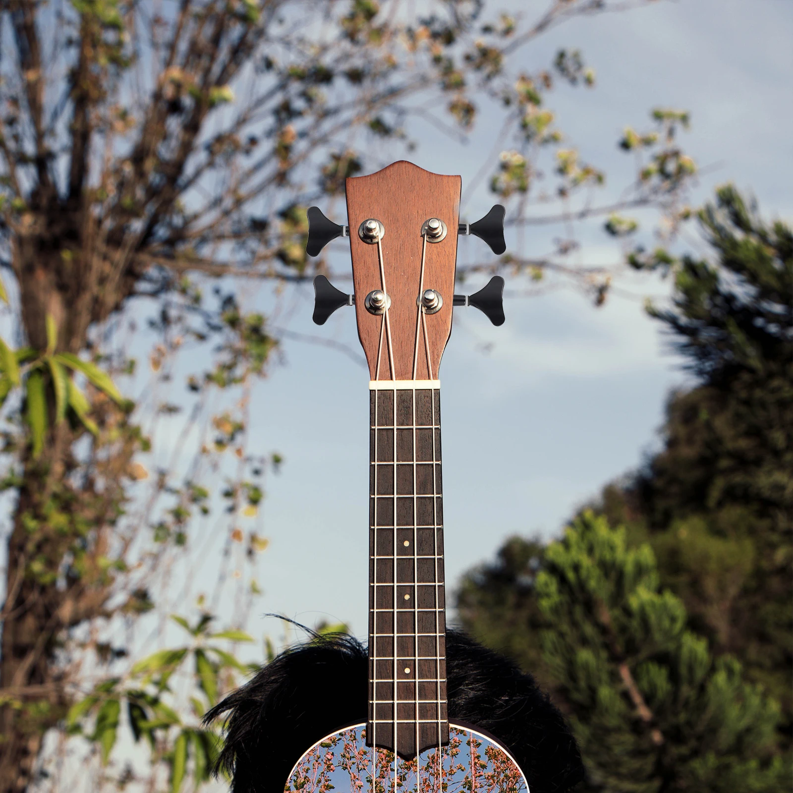 

Guitar Tuning Knobs 4 Pcs Metal String Adjuster Practical Guitar Accessory Rust-Proof Tool