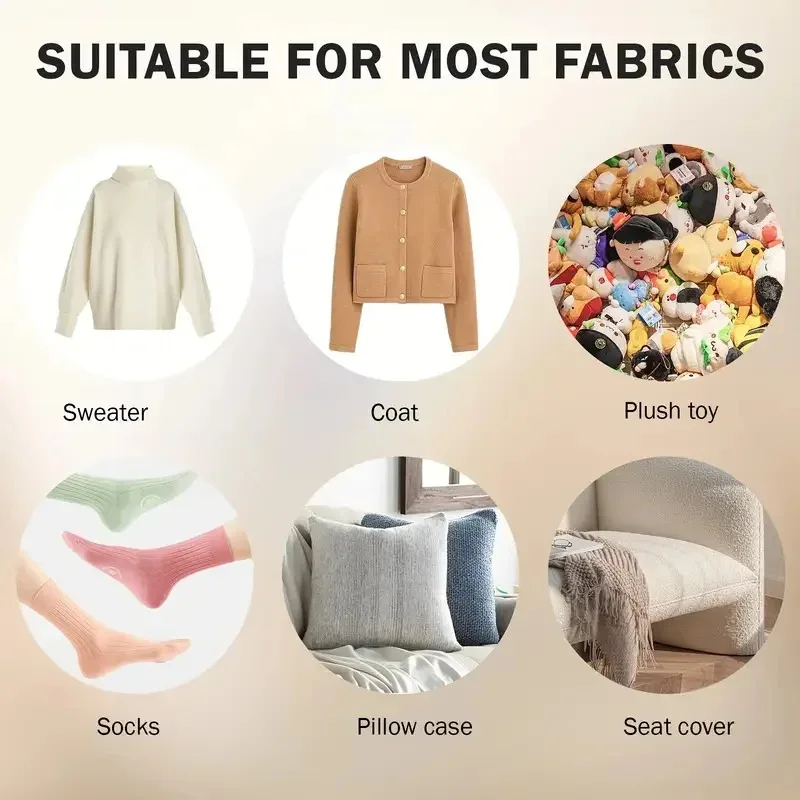 2026 مزيل شعر كهربائي جديد قابل لإعادة الشحن وماكينة حلاقة محمولة، مناسبة للملابس والأثاث والسجاد. #6