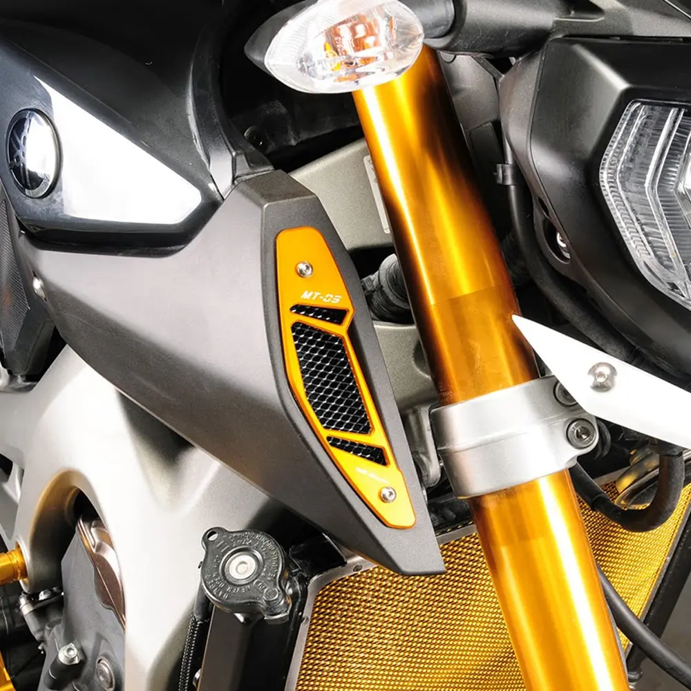 Para YAMAHA MT09 MT-09 MT 09 FZ 09 FZ09 FZ-09 2013 2014 2015 2016 accesorios motocicleta entrada de aire cubierta protectora para parrilla Protector