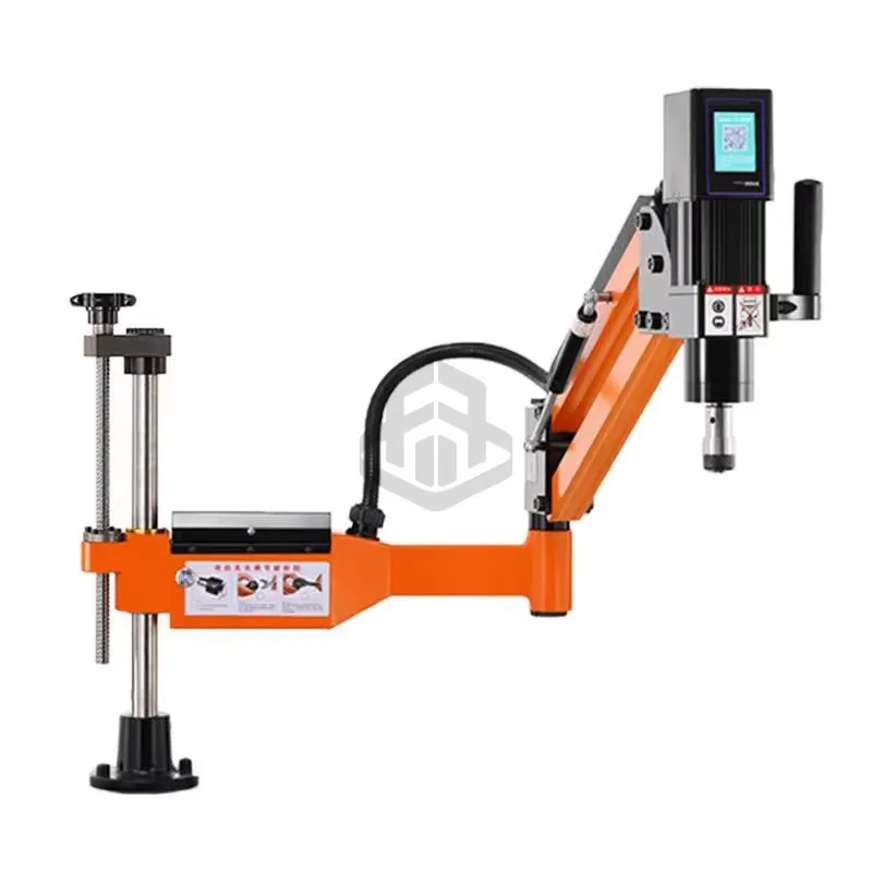 Automatische 1200W Servo Tapper Touchscreen Flexibele Arm Boren Threading Machine M6-M36 Universele Elektrische Tikken Machine