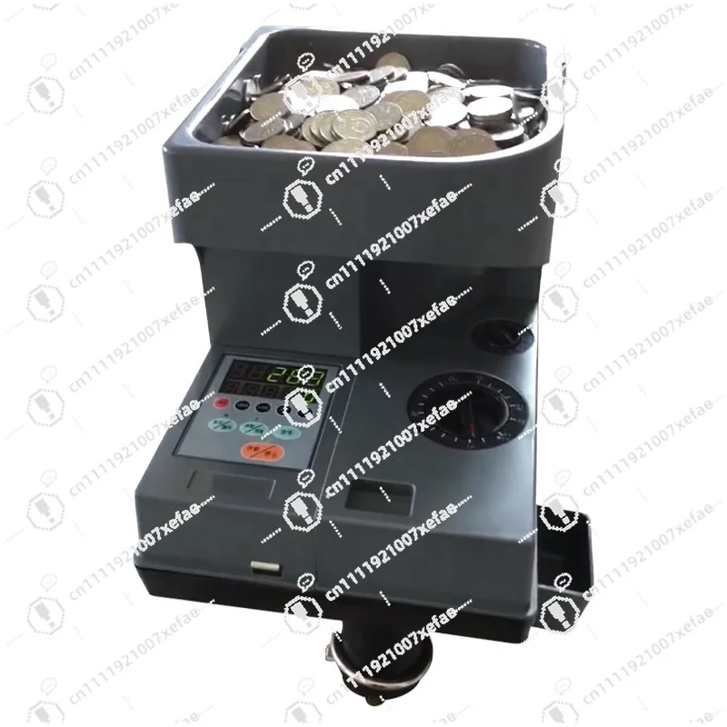 

Global best-selling CS-300 coin sorter counter 1300 coins/minute precision digital sorting multi-currency coin count
