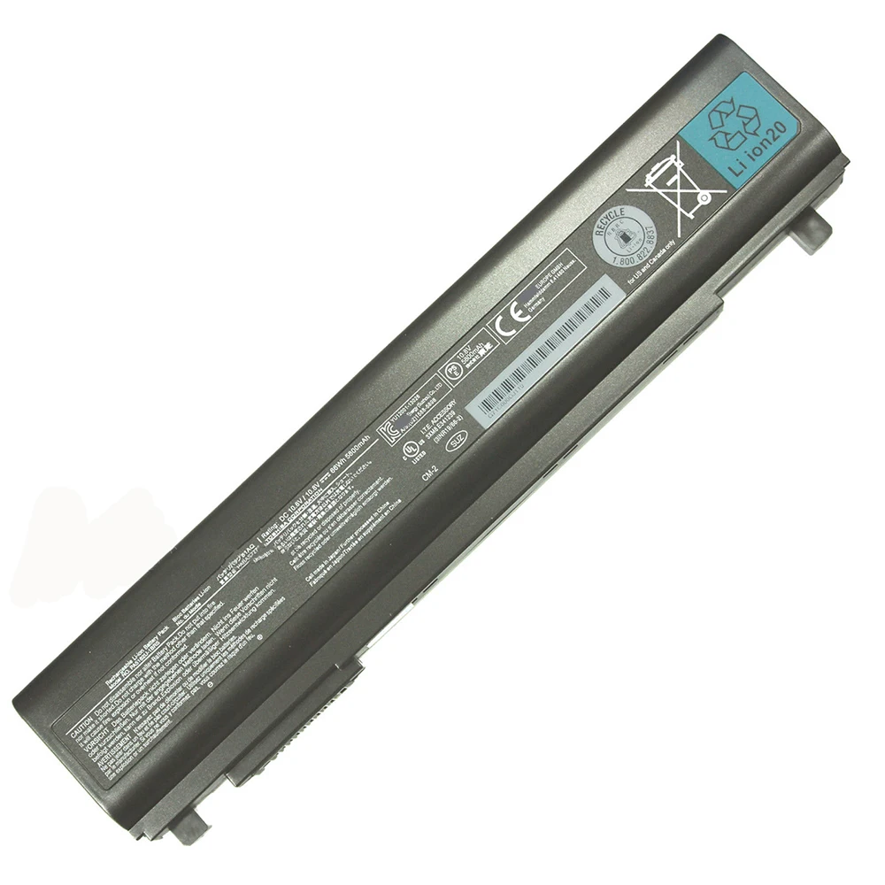 Imagem -04 - Original Genuíno Pa5162u1brs 10.8v 66wh Bateria do Portátil para Toshiba Portege R30-a R30-a1310 Pa5163u-1brs Novo