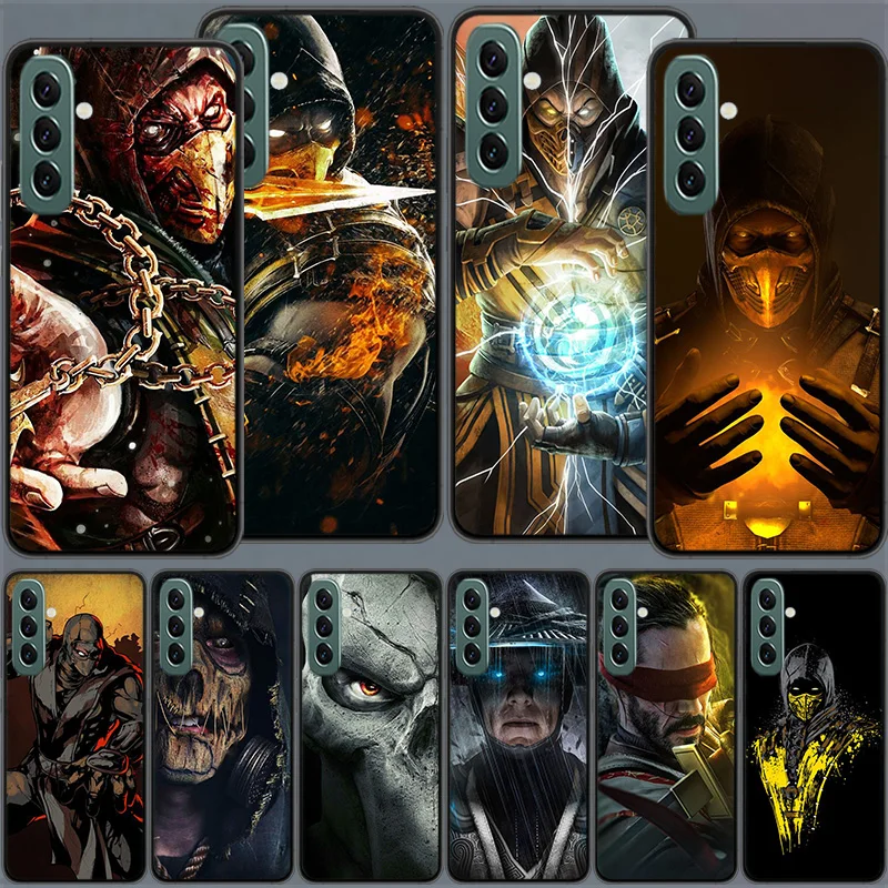 Mortal Kombat Phone Case For Samsung A16 A26 A36 A56 Galaxy A17 A12 A52S A13 A23 A33 A53 A22 A32 A02S A03S A42 A72 A73 A9 A8 A7