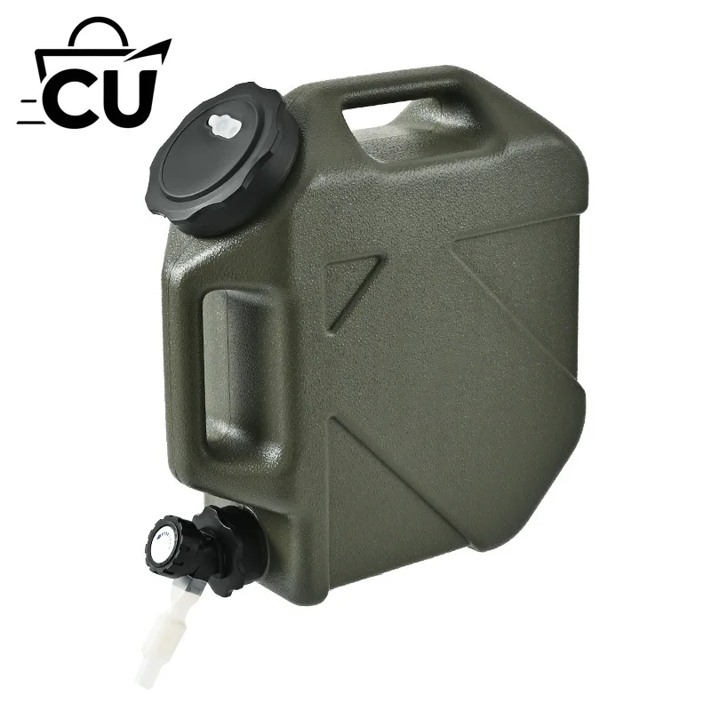 Outdoor camping portable portable car large capacity food grade drinking water bucket