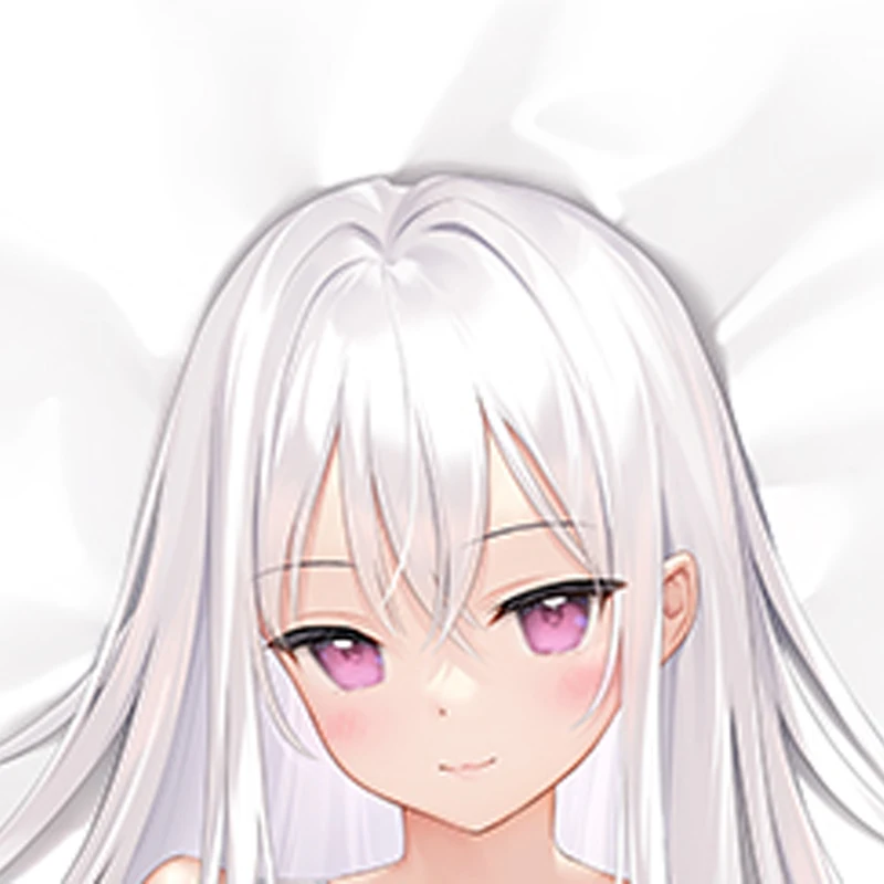 

Dakimakura Anime Pillow Case Shiro Double-sided Print Of Life-size Body Pillowcase Gifts