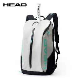 Sac de raquette de tennis noir de grande capacité, sac de raquette de sport initié, sac de terrain sans compartiment pour chaussures, frais de visite, 4-5 raquettes