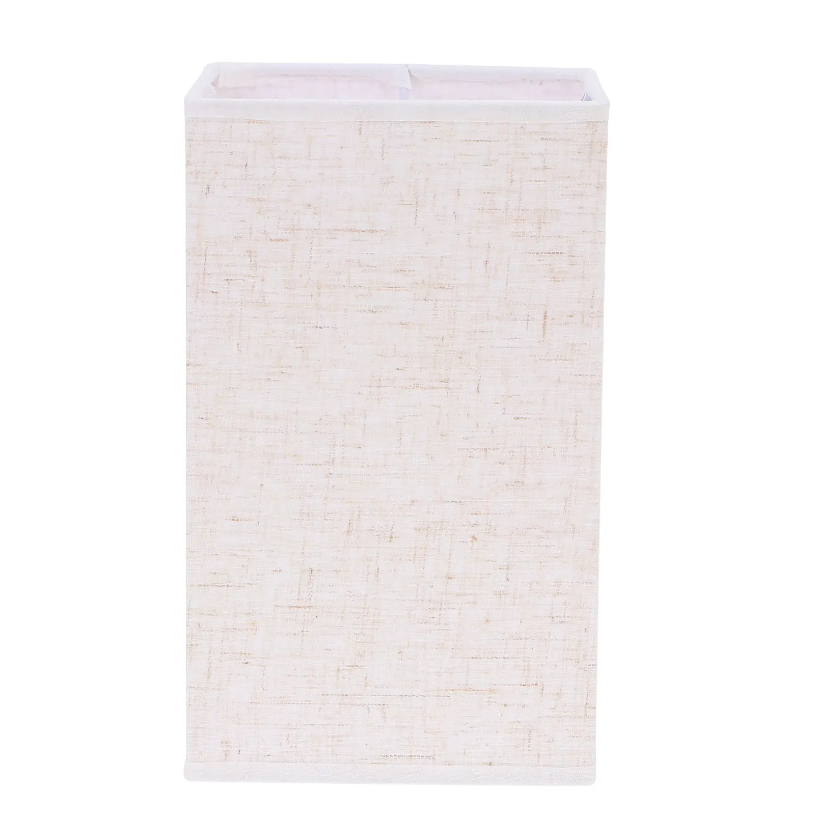 

E27 Square Lampshade Cloth Light Shade White Smoke Grey Home Decor Warm Style Lamp Cover Chandelier Lighting Accessories
