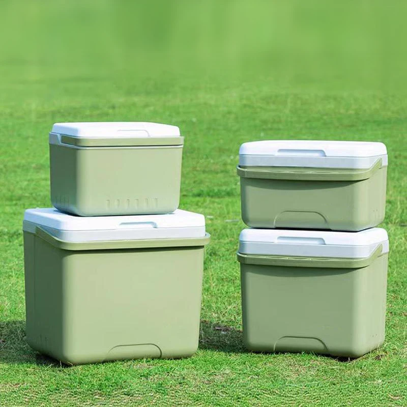 6/9/15/24L 쿨러 박스 휴대용 캠핑 냉장고 대용량 차량용 아이스 버킷 보온 캠핑 BBQ 장비