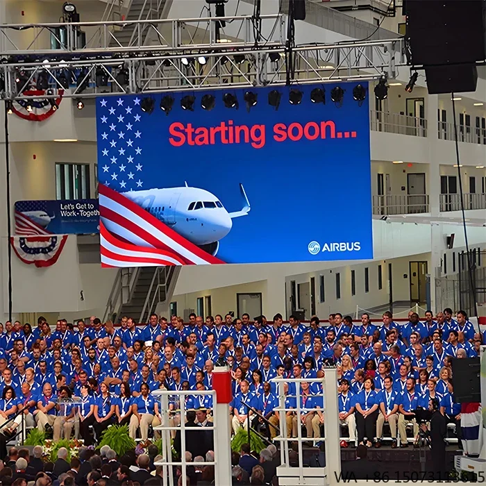 

Светодиодный видеоэкран P2.976 для помещений, HD, 500x1000 мм, для аренды на церковные мероприятия