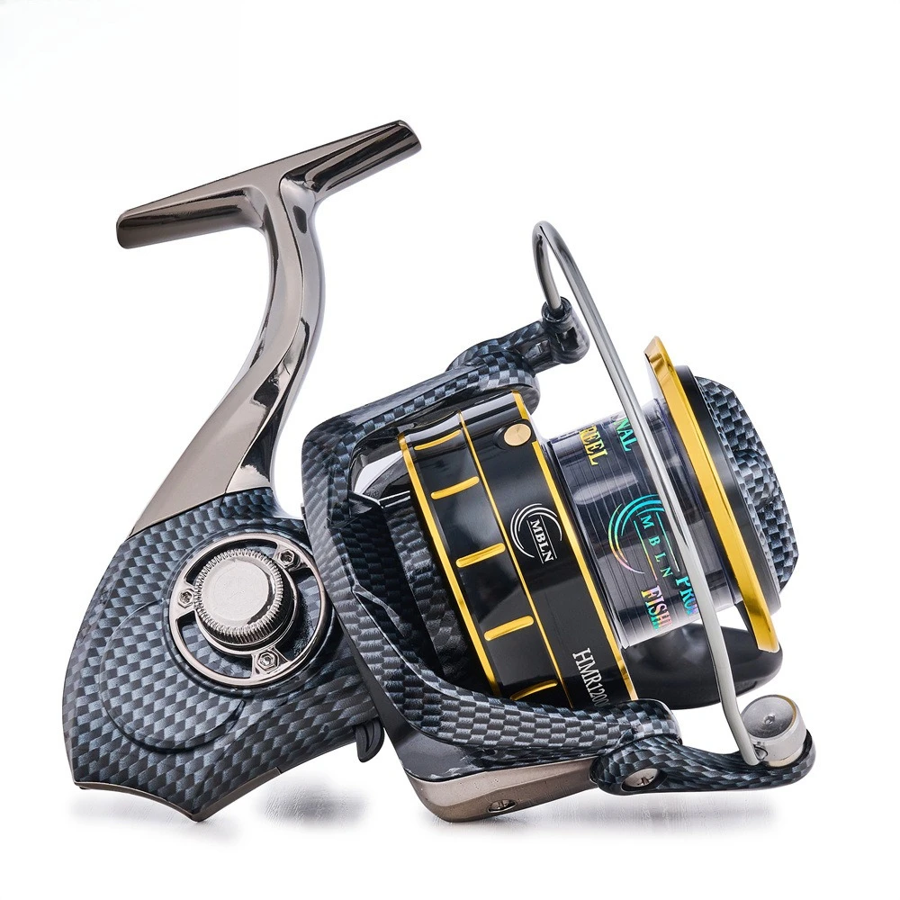12000 large fishing wheel, metal wire cup, rocker arm main body, spinning wheel high speed