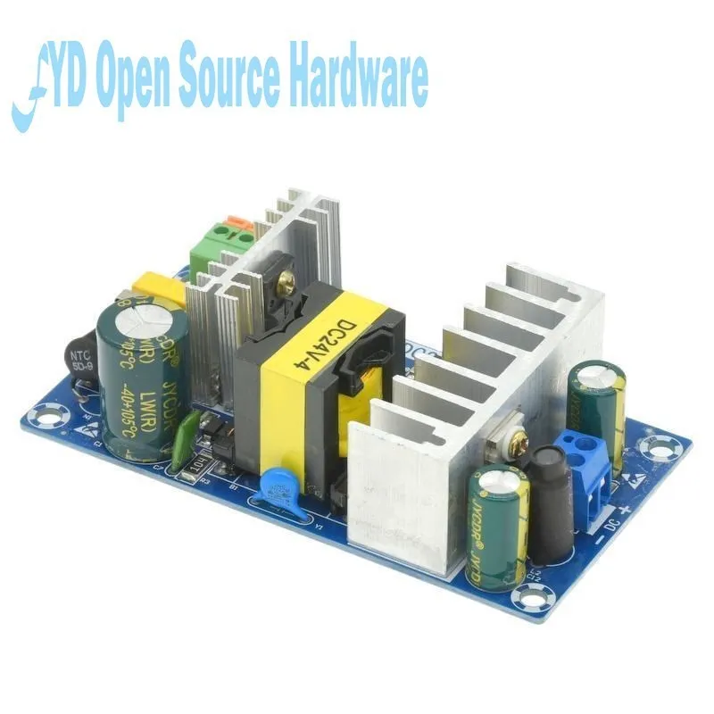 100W 4A To 6A DC 24V Switching Power Supply Board Stable High Power AC DC Power Module Transformer