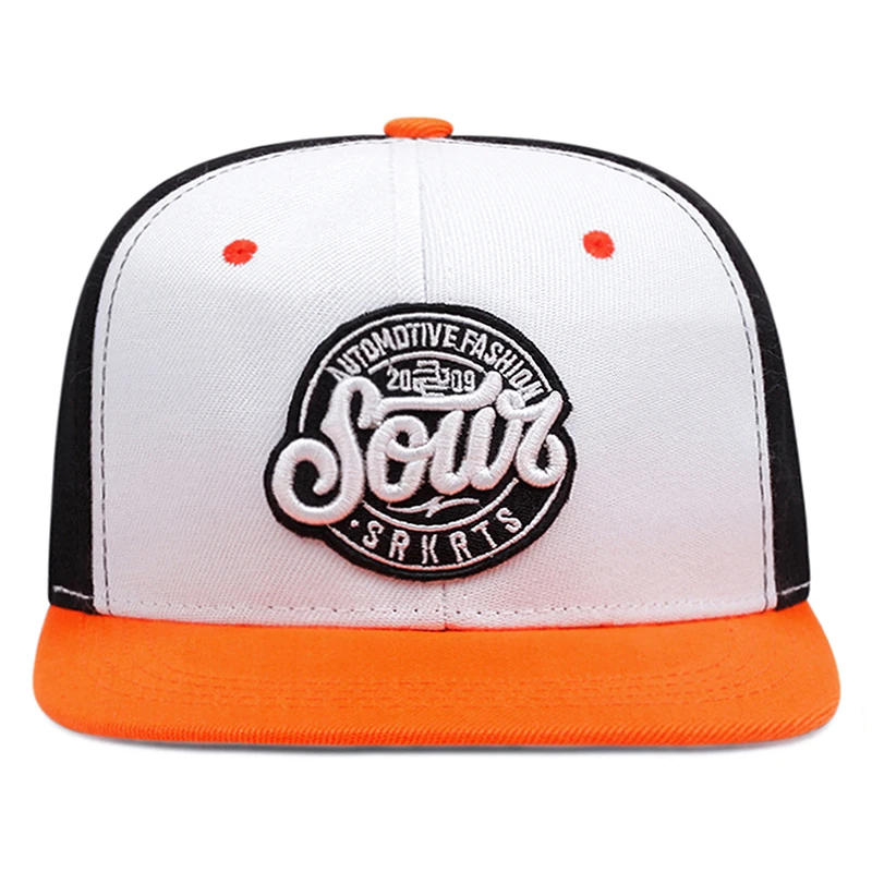2026 New HipHop Skateboarding Hat SOWT Embroidered Baseball Hat Daily Commuting Decoration Hat Sunshade Hat Unisex Flat Edge Hat