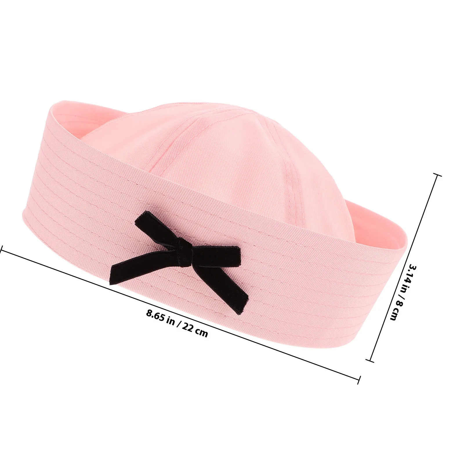 1pc Bowknot Sailor Hat Fashion Women'S Costume Party Outdoor Cosplay Yacht Hat Decor Sailing Accessories Hats For Women