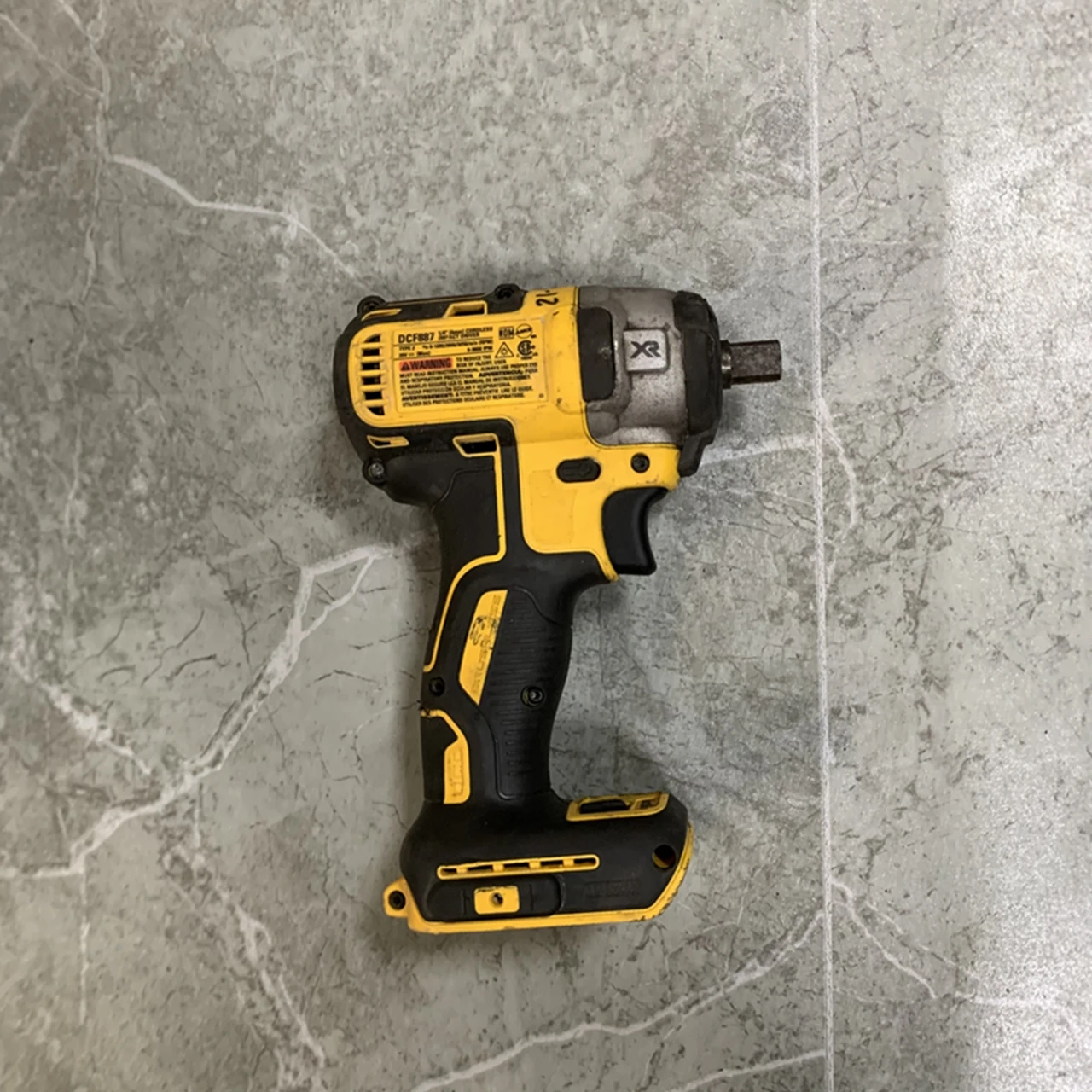 DEWALT DCF887 ATOMIC 20V Modified 2/1 impact wrench MAX Li-Ion body only second-hand