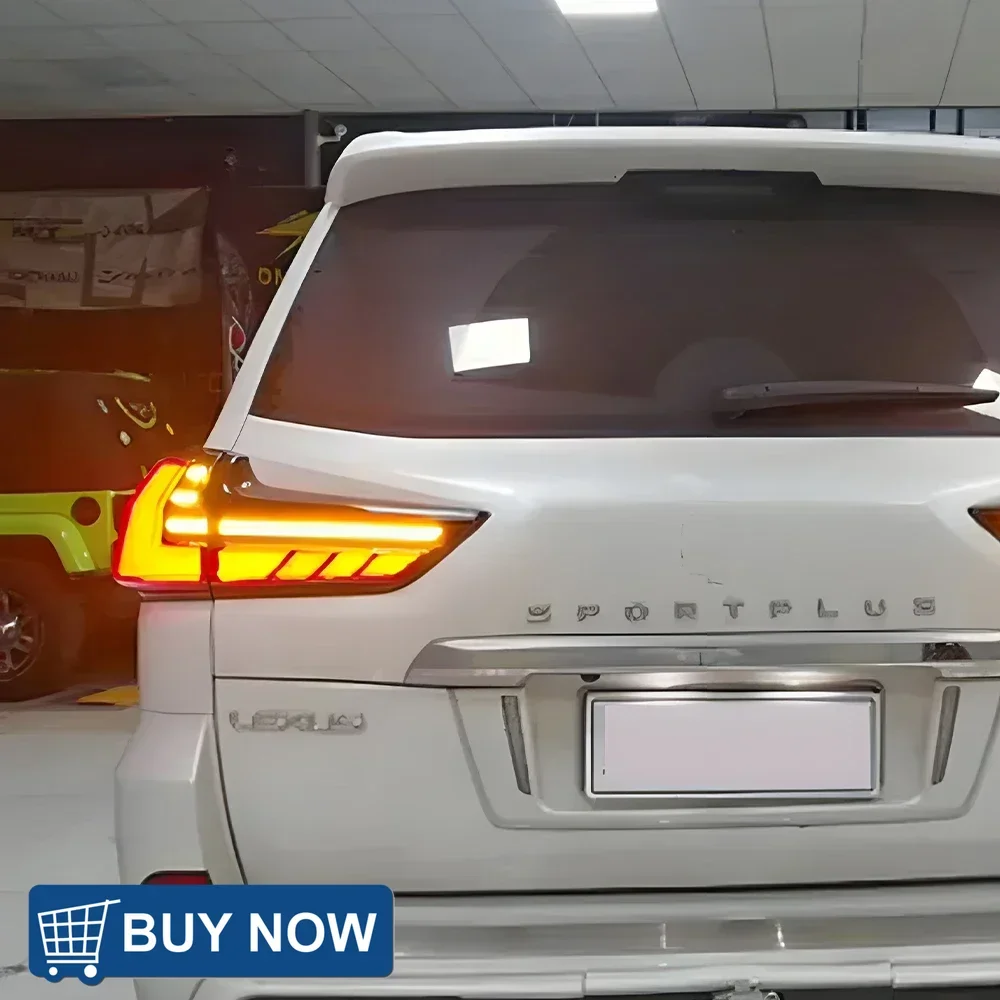 

Auto Rear Back Lamps For Lexus LX570 2016-2019 Car Taillights Assembly Upgrade LED Dynamic Streamer Brake Light Tool Accessories