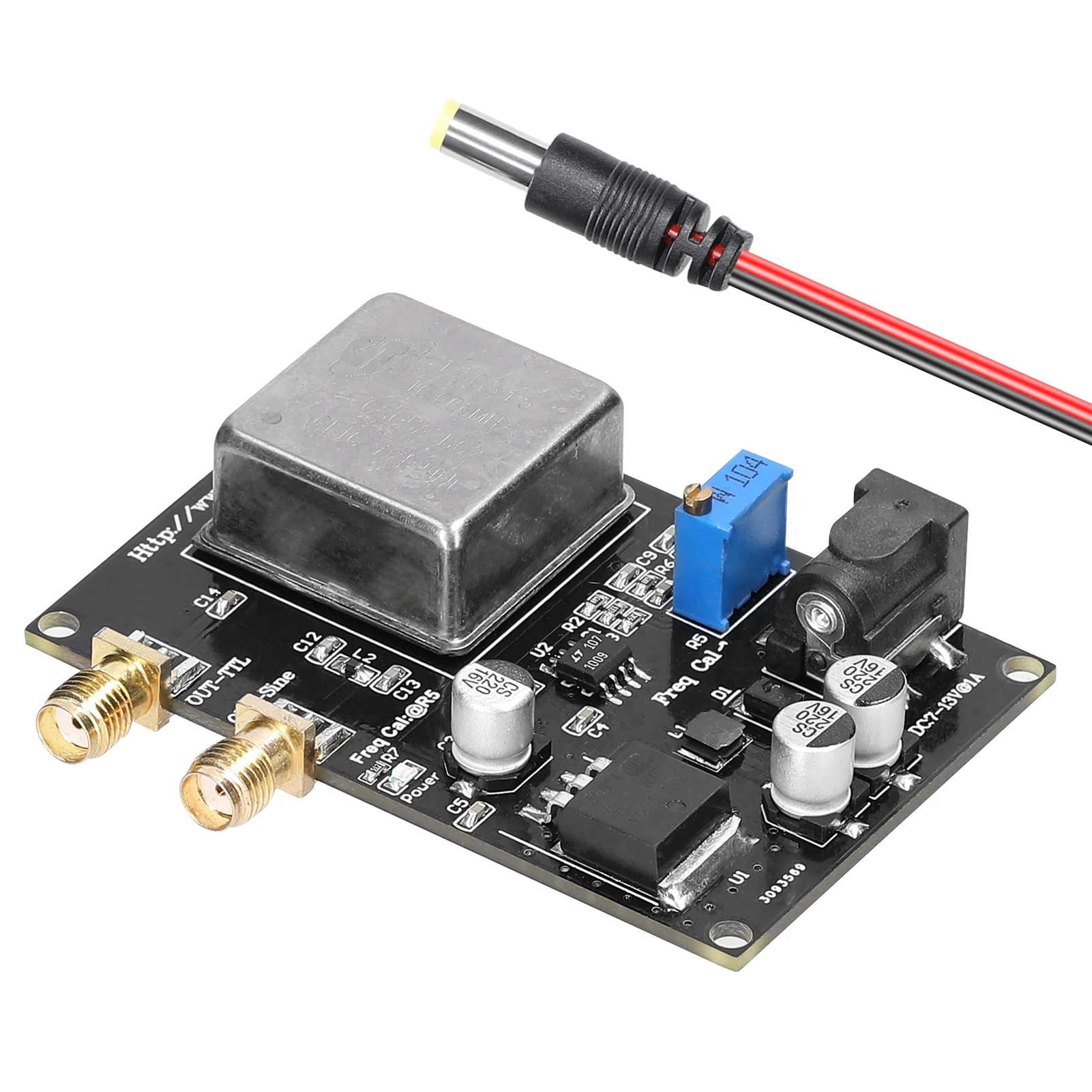 OCXO-10MHz Frequency Reference Module Frequency Reference Source Low Phase Noise for Sound System Decoder Frequency Meter DIY