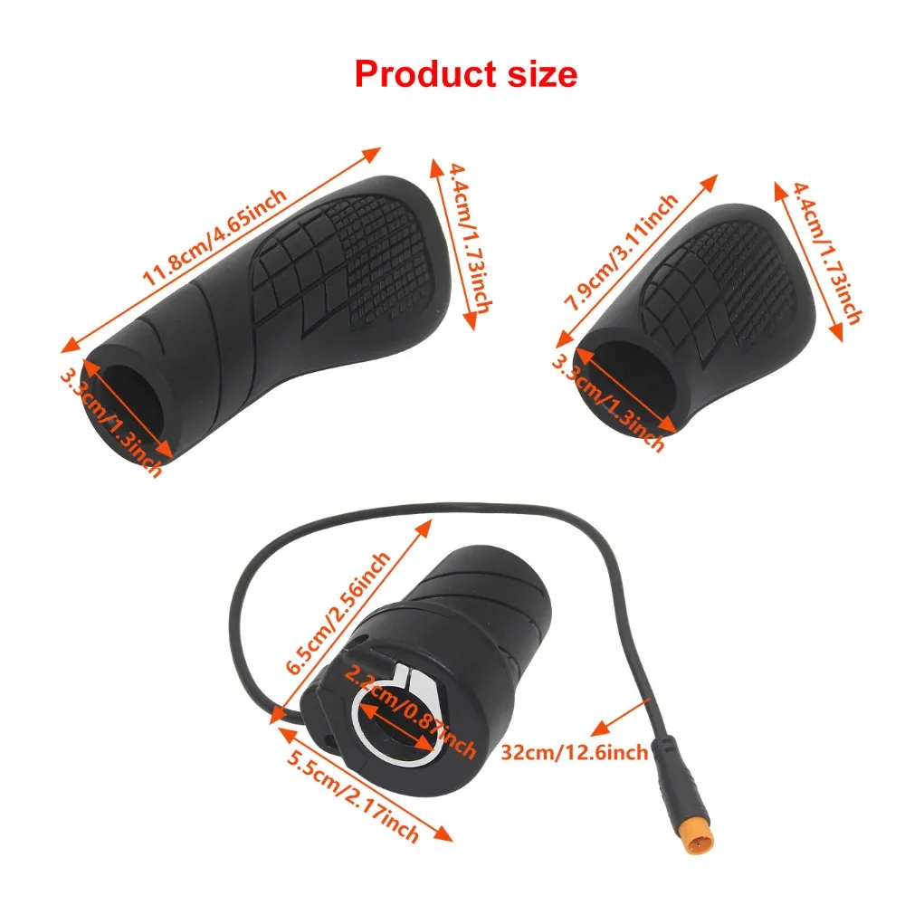 

Electric Scooter Half Twist Throttle Electric Scooter Speed Throttle Speed Controller Anti-slip Scooter Replacement Accessories