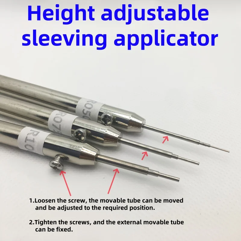 

1PCS Good Quality Adjustable Sleeve Punching Tool 50 MIL/75 MIL/100 MIL for Installing Needle Sleeves And Can Fix The Height.