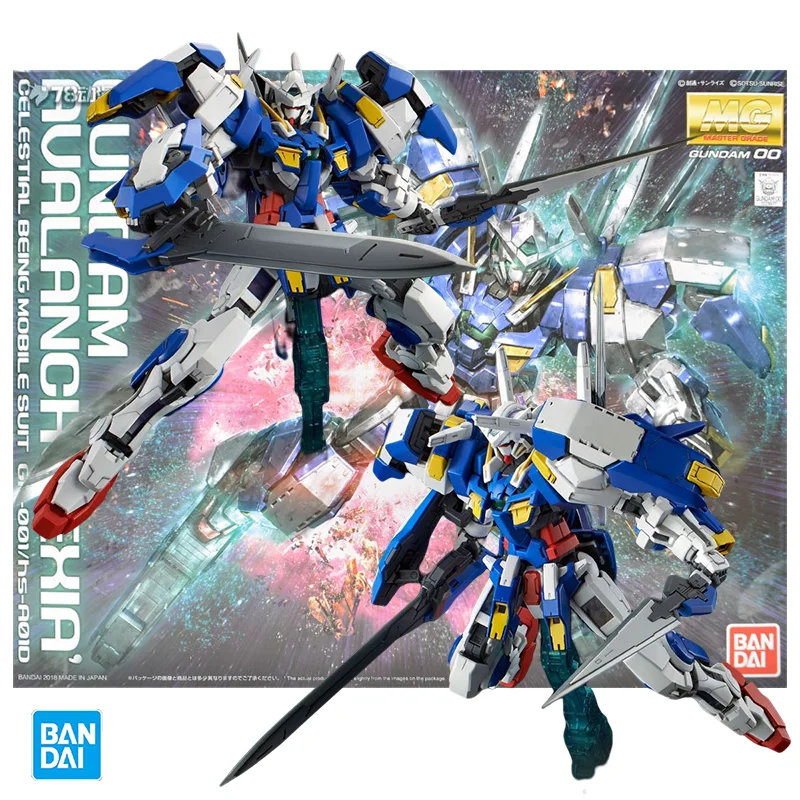 

Фигурка аниме Bandai MG 1/100 PB Limited GUNDAM avalexia, набор моделей аниме, фигурка истребителя, сборная игрушка, подарок для детей, оригинальная коробка