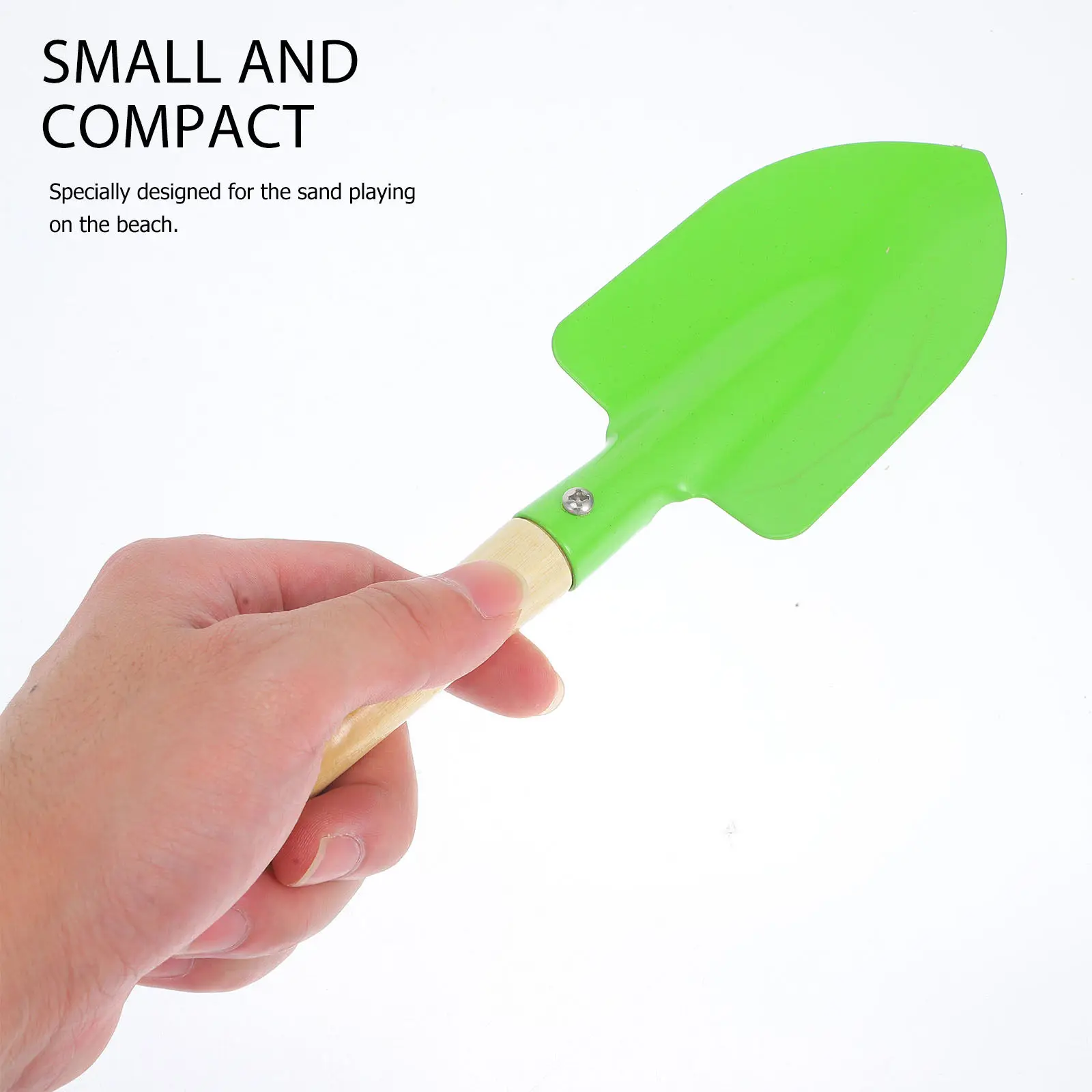 4Pcs Mini Sand Shovel Rake Beach Play Tools Set Kids Gardening Digging Safe Smooth Gift Sand Shovel Small Rake Tools