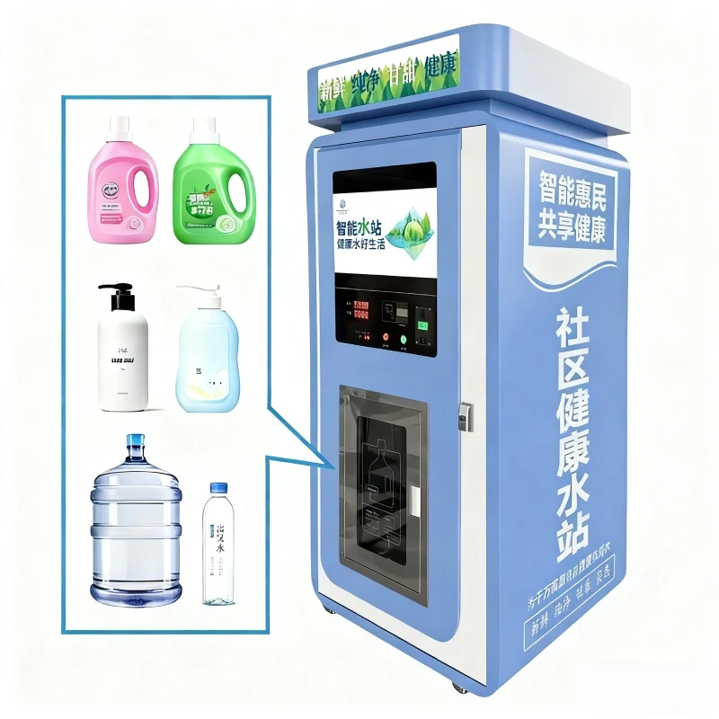 

Factory Direct Customized Reverse Osmosis Water Vending Machine for Sale with Coin Note Payment System 24 Hours Self Service