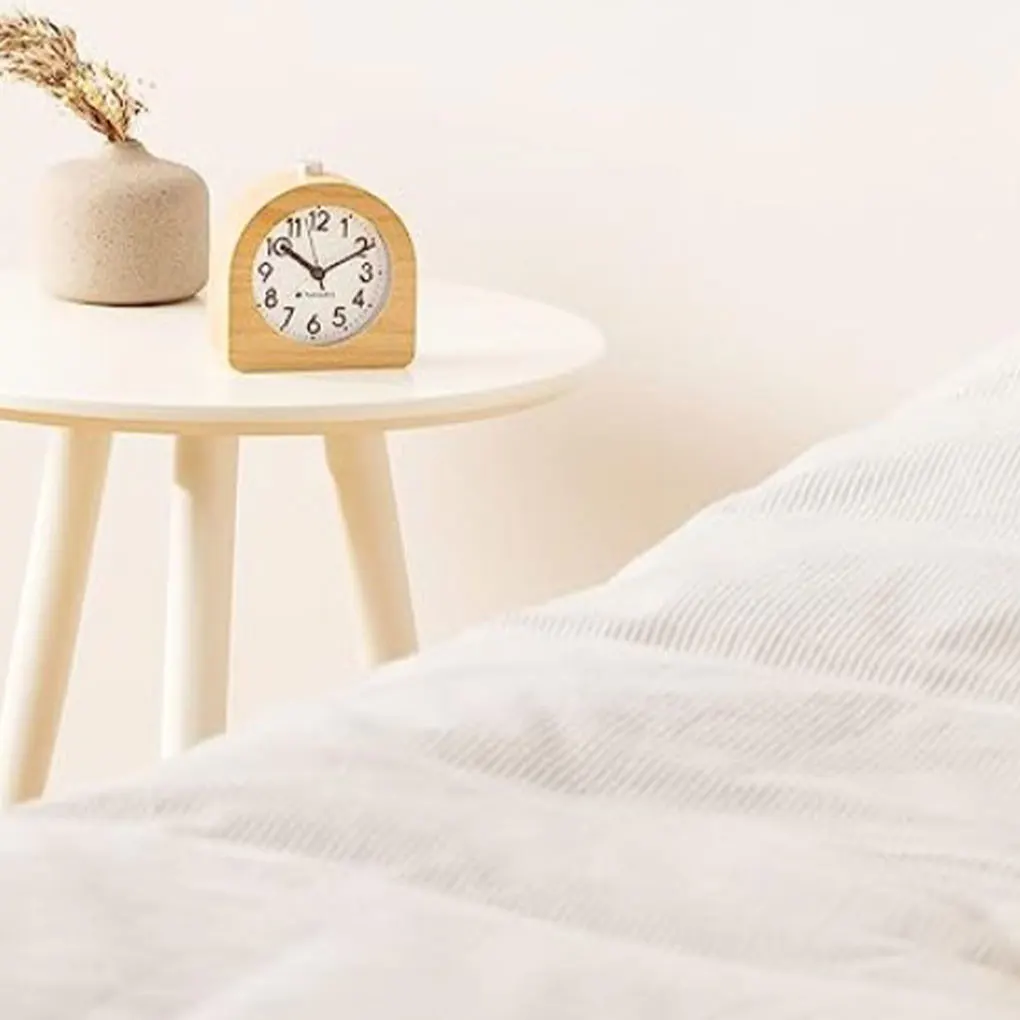 Small And Exquisite Travel Alarm - Wake Up Gently Without Noise Ringtone Volume Grows Small To Big Gentle Wakeup Tone