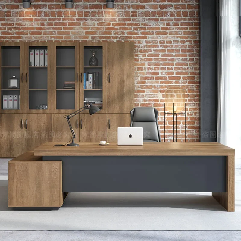 

Стол Boss L-образный стол для игровых комнат Предложение Компьютерные офисы Мебель Офисный стол для учебы Современное письмо Escritorio Executive