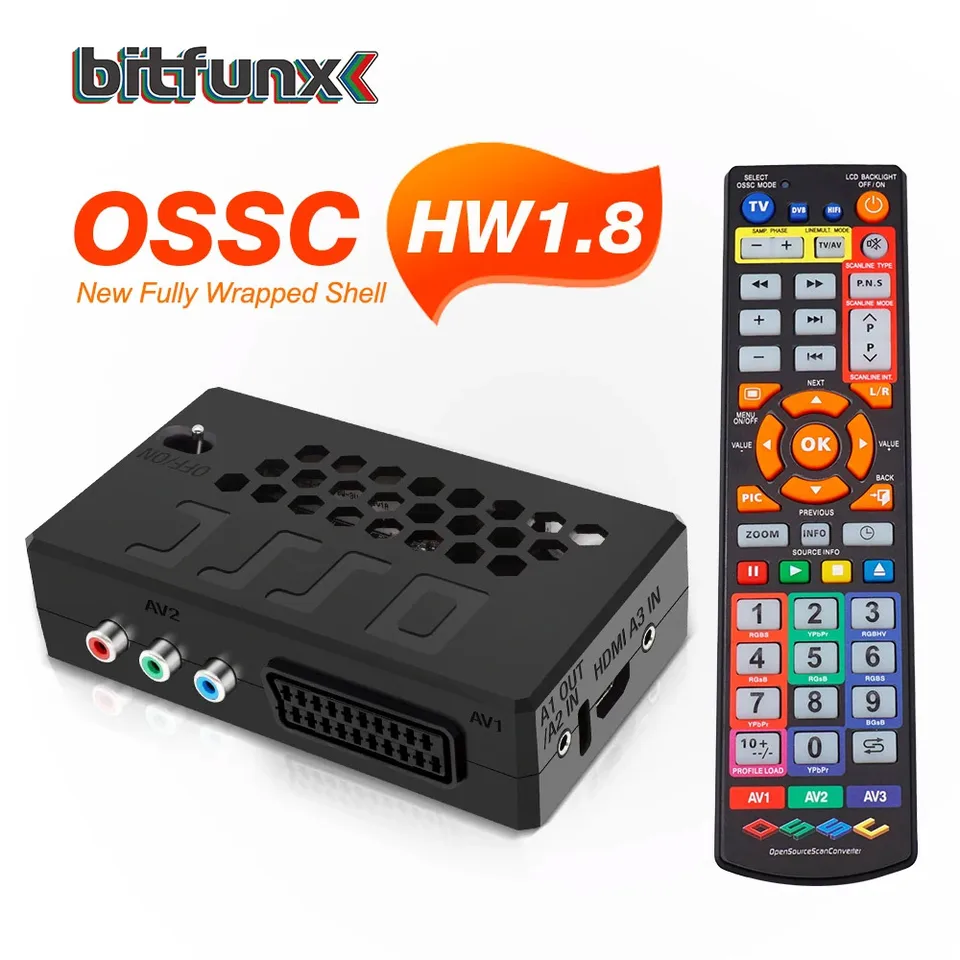 Bitfunx OSSC オープンソース スキャン コンバーター HDMI S1491c8038004477cac596f578d508