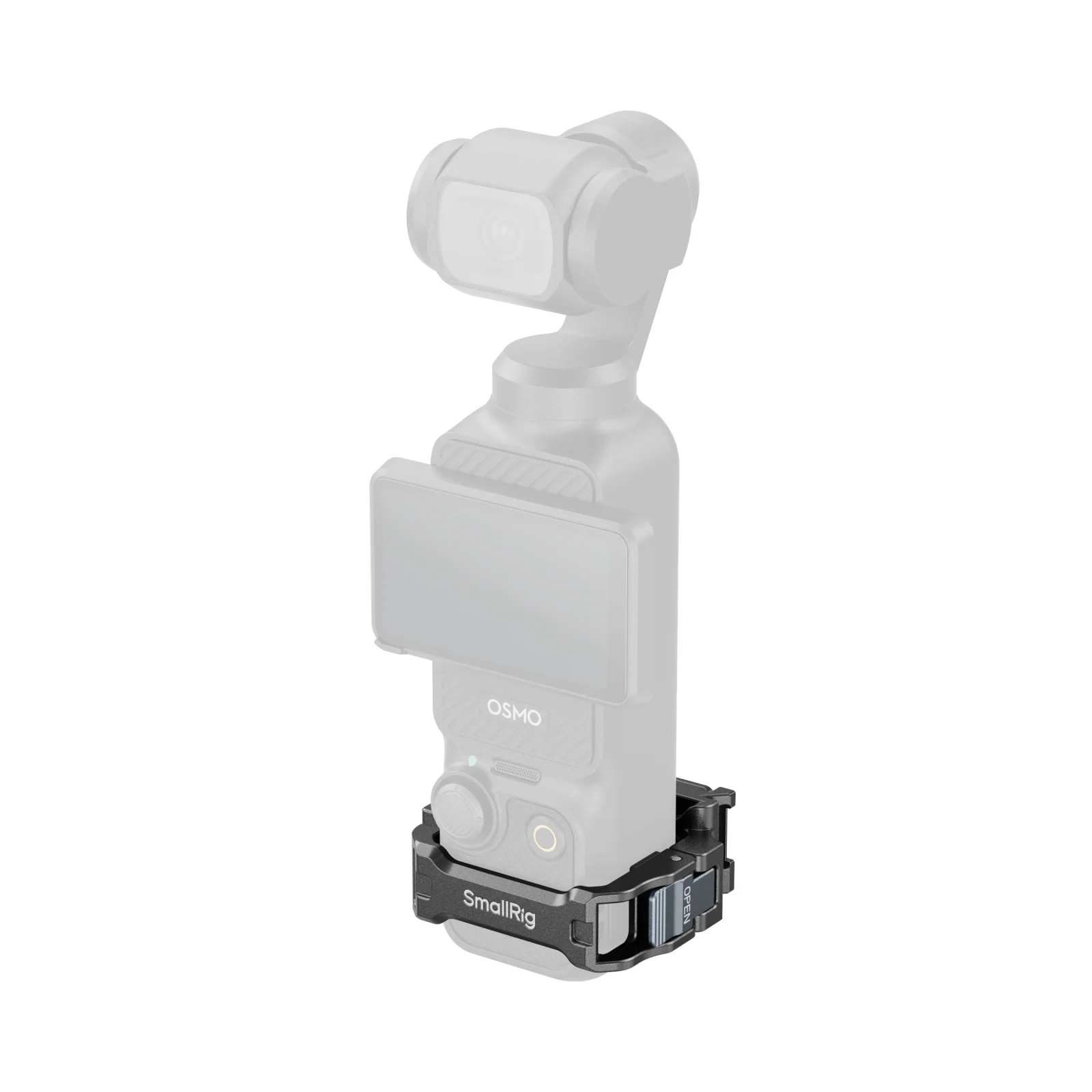 Adapter SmallRig Pocket 3 Cage do DJI Osmo Pocket 3 z zimną stopką do kijów do selfie, mocowania na szyję, szybkozłączki, głowice pan-tilt — zdjęcie produktu 7