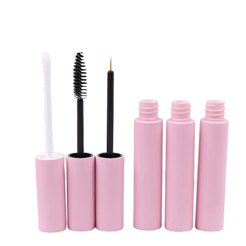 1 stücke 10ml rosa nachfüllbare Lip gloss Zauberstab Röhrchen DIY Eyeliner Mascara Lippenstift Röhrchen leere Probe Flasche Kosmetik behälter